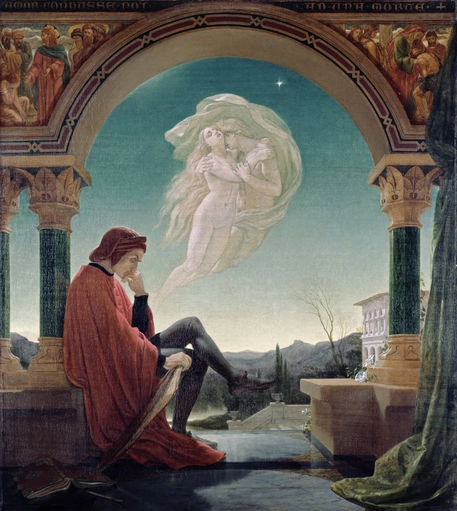 Dante in meditazione - Bury Art Museum, Lancashire